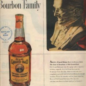 Old Grand-Dad Bourbon Whiskey Ad 1951