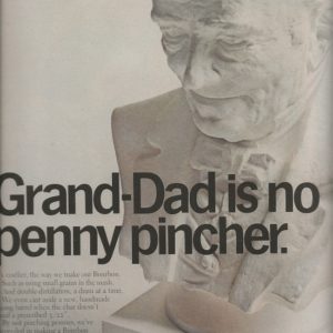 Old Grand-Dad Bourbon Whiskey Ad 1967