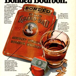 Old Grand-Dad Bourbon Whiskey Ad 1979