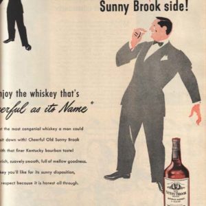 Old Sunny Brook Whiskey Ad 1946