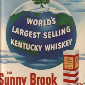 Old Sunny Brook Whiskey Ad December 1951