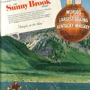 Old Sunny Brook Whiskey Ad September 1954