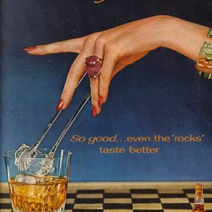 Old Taylor Bourbon Whiskey Ad 1962