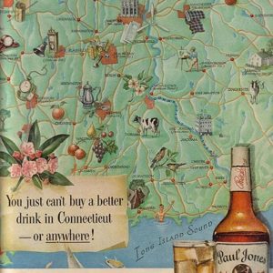 Paul Jones Whiskey Ad 1950