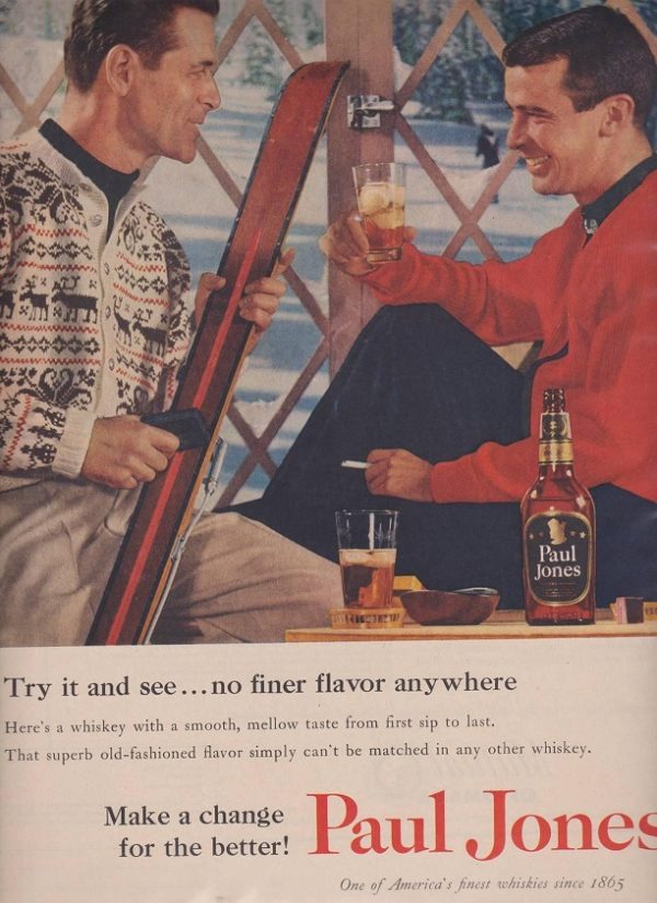 Paul Jones Whiskey Ad 1956