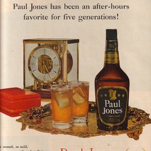 Paul Jones Whiskey Ad May 1951