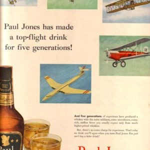 Paul Jones Whiskey Ad May 1952