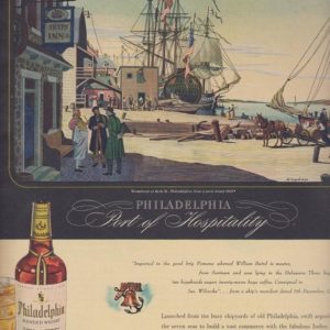 Philadelphia Whiskey Ad 1944