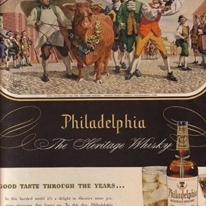 Philadelphia Whiskey Ad 1951