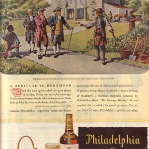 Philadelphia Whiskey Ad October 1946