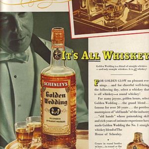 Schenley Whiskey Ad 1937