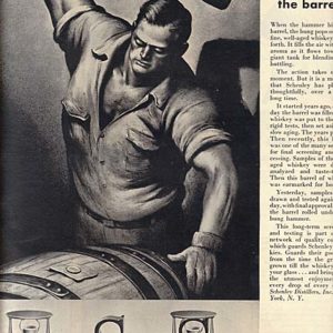 Schenley Whiskey Ad 1953