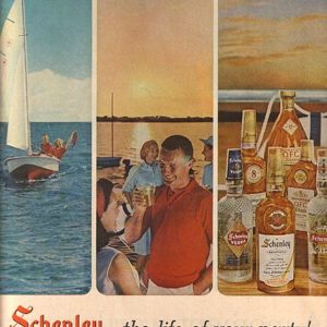 Schenley Whiskey Ad 1963