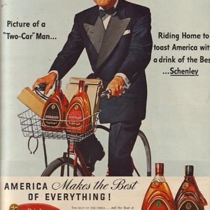 Schenley Whiskey Ad August 1942