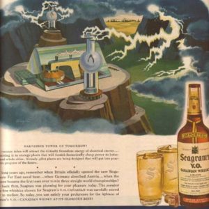 Seagram's Whiskey Ad March 1944