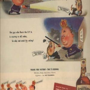 Seagram's Whiskey Ad May 1944