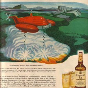 Seagram's Whiskey Ad September 1944