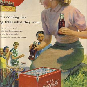 Coca Cola Ad 1952