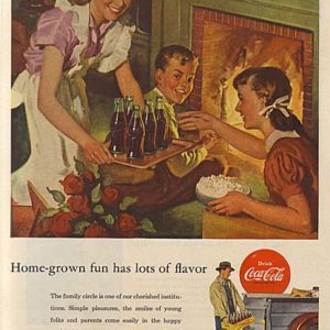 Coca Cola Ad 1953