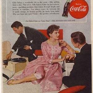 Coca Cola Ad 1955