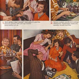 Coca Cola Ad 1958