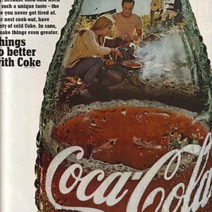 Coca Cola Ad 1968 August