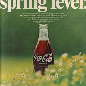 Coca Cola Ad 1969