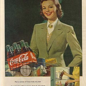 Coca Cola Ad April 1951