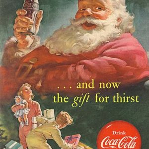 Coca Cola Ad December 1952