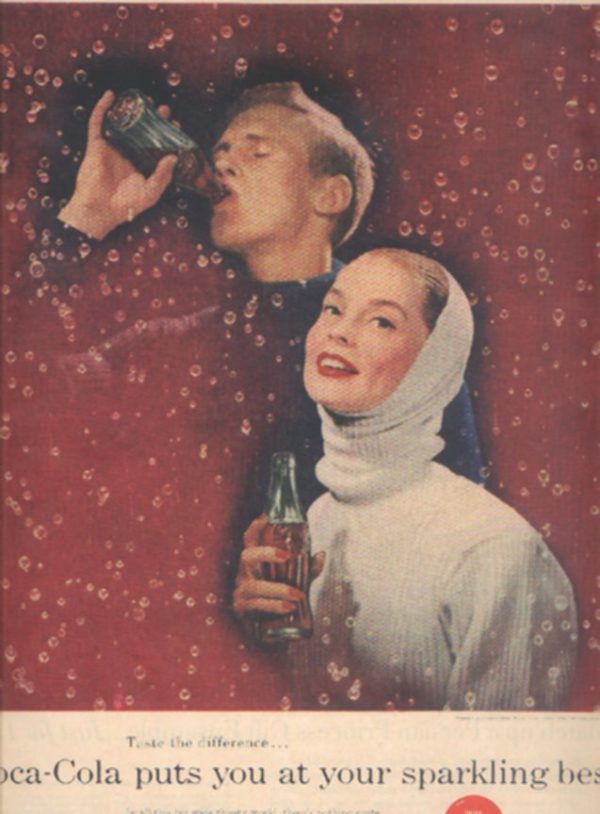 Coca Cola Ad December 1956