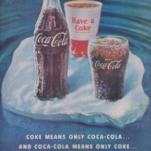 Coca Cola Ad July 1960