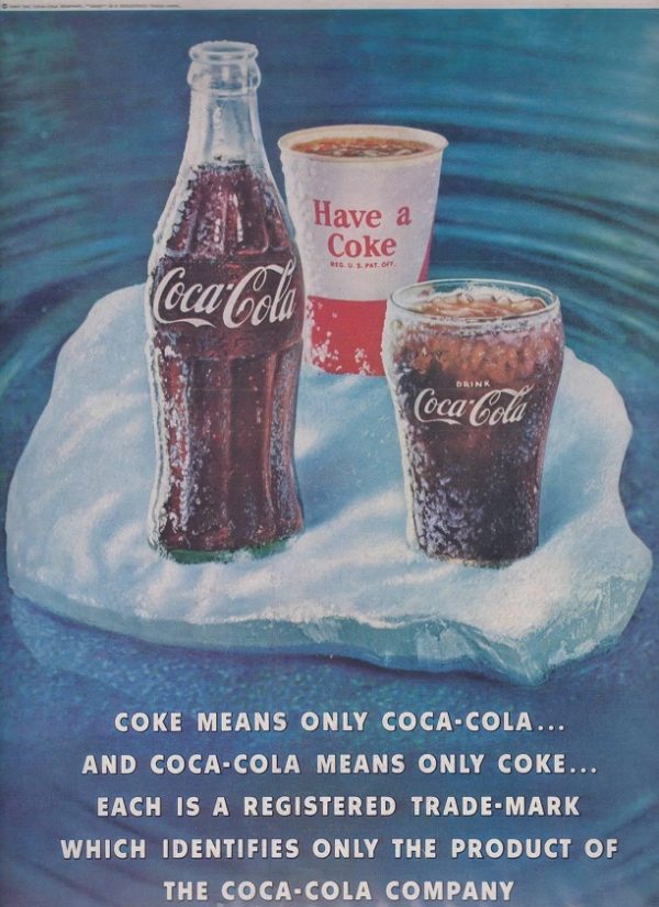 Coca Cola Ad July 1960