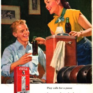 Coca Cola Ad October 1951