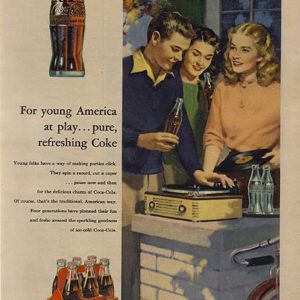 Coca Cola Ad October 1953