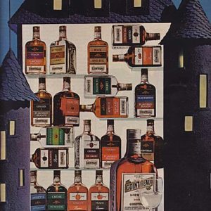 Cointreau Liqueur Ad 1965