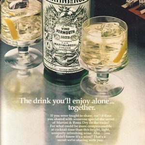 Martini & Rossi Vermouth Ad 1979