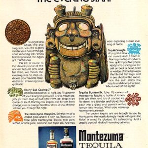 Montezuma Tequila Ad 1977