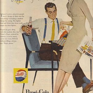 Pepsi Ad April 1957