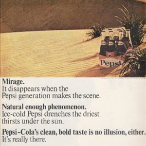 Pepsi Ad January 1966