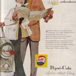 Pepsi Ad October 1957