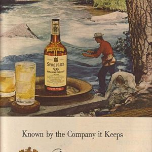 Seagram’s Whiskey Ad 1954