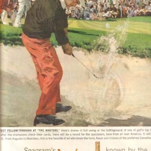 Seagram’s Whiskey Ad 1959