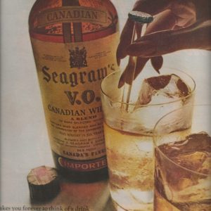 Seagram’s Whiskey Ad 1967