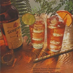 Seagram’s Whiskey Ad 1968