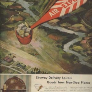 Seagram’s Whiskey Ad April 1947