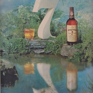 Seagram's Whiskey Ad April 1960