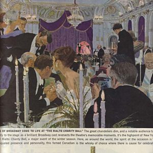 Seagram’s Whiskey Ad January 1960