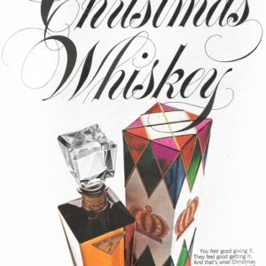 Seagram’s Whiskey Ad January 1969