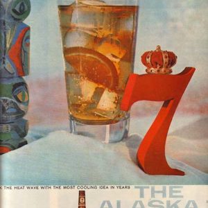 Seagram’s Whiskey Ad July 1959