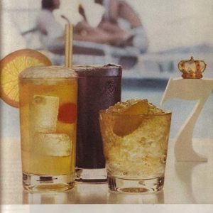 Seagram's Whiskey Ad June 1962